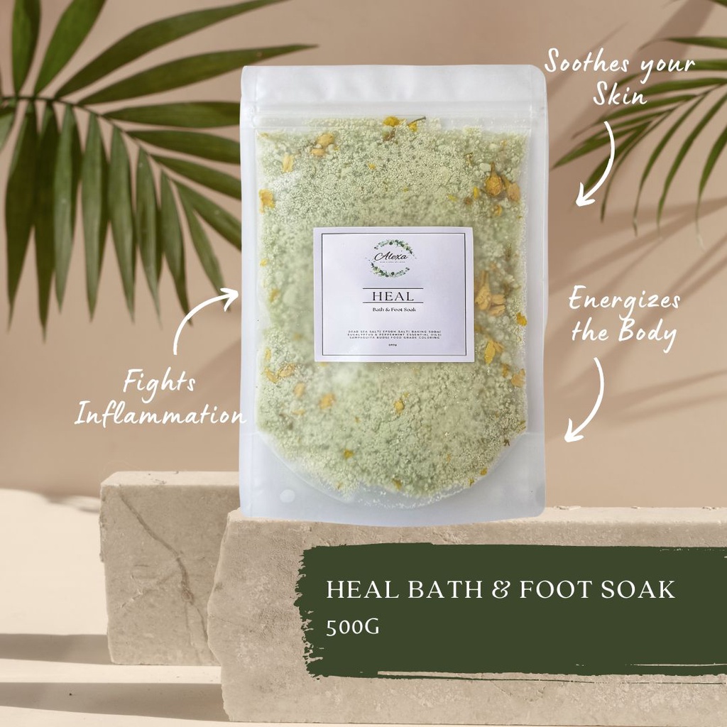 Eucalyptus & Peppermint Bath & Foot Soak in 500g Pack Shopee Philippines