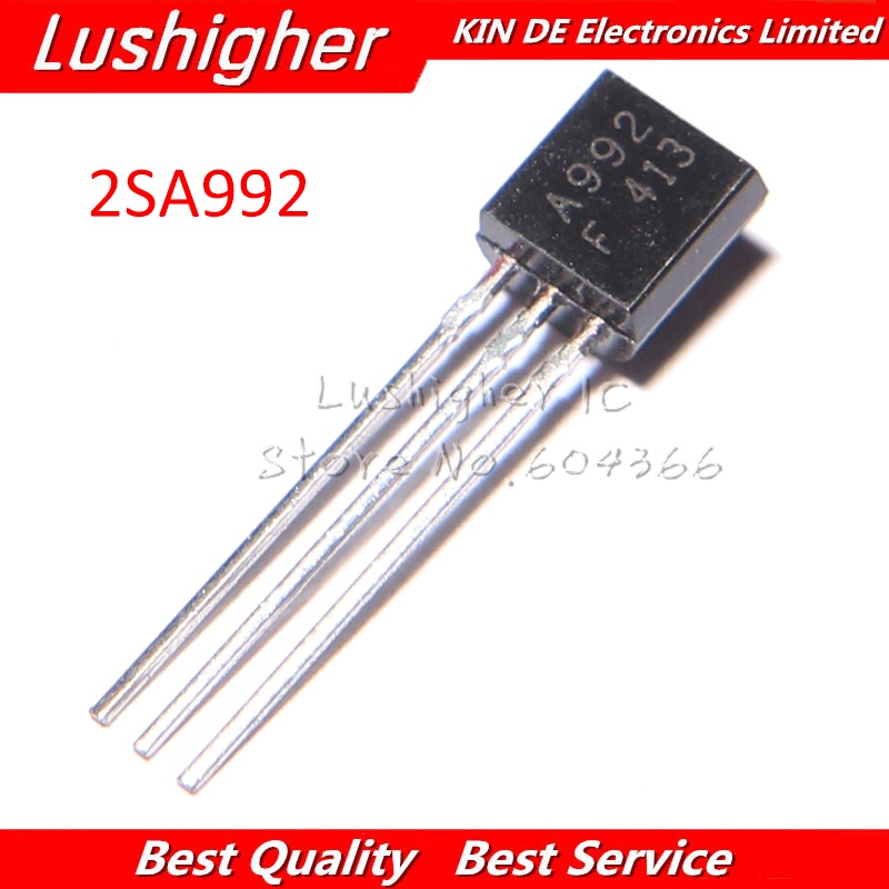 20 Pcs 2SA992 TO 92 A992 TO-92 PNP Transistor | Shopee Philippines