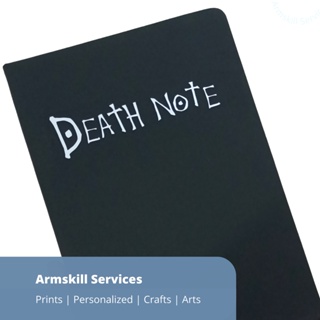 21.5cm Anime Notebook Death Note With Quill Deathnote Mancon Gfits For  Children