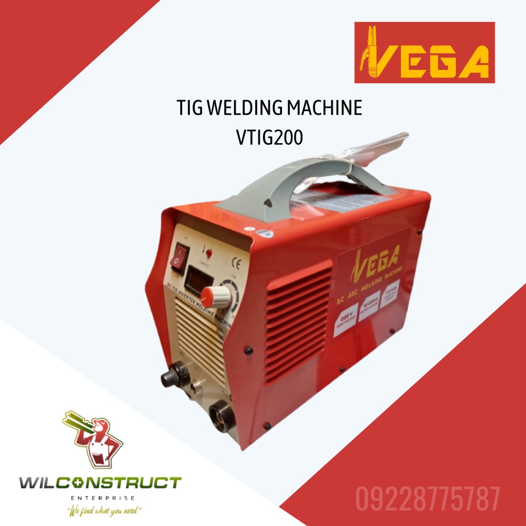 VEGA TIG WELDING MACHINE VTIG 200 Shopee Philippines