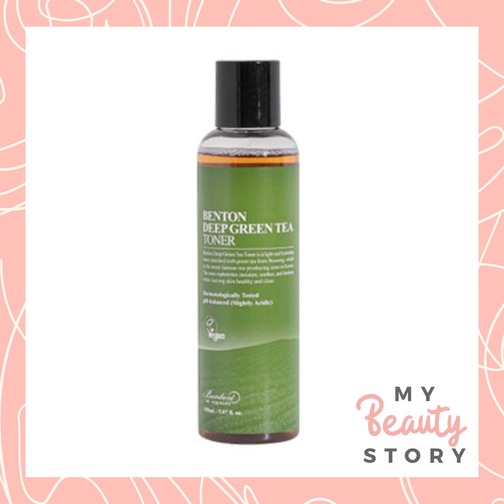 Benton Deep Green Tea Toner 150ml / 30ml | Shopee Philippines