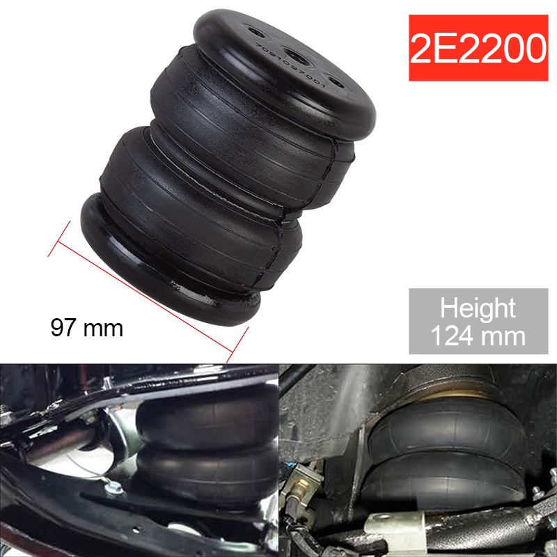 Air ride Springs suspension system 2E2200 Double convoluted air ride ...