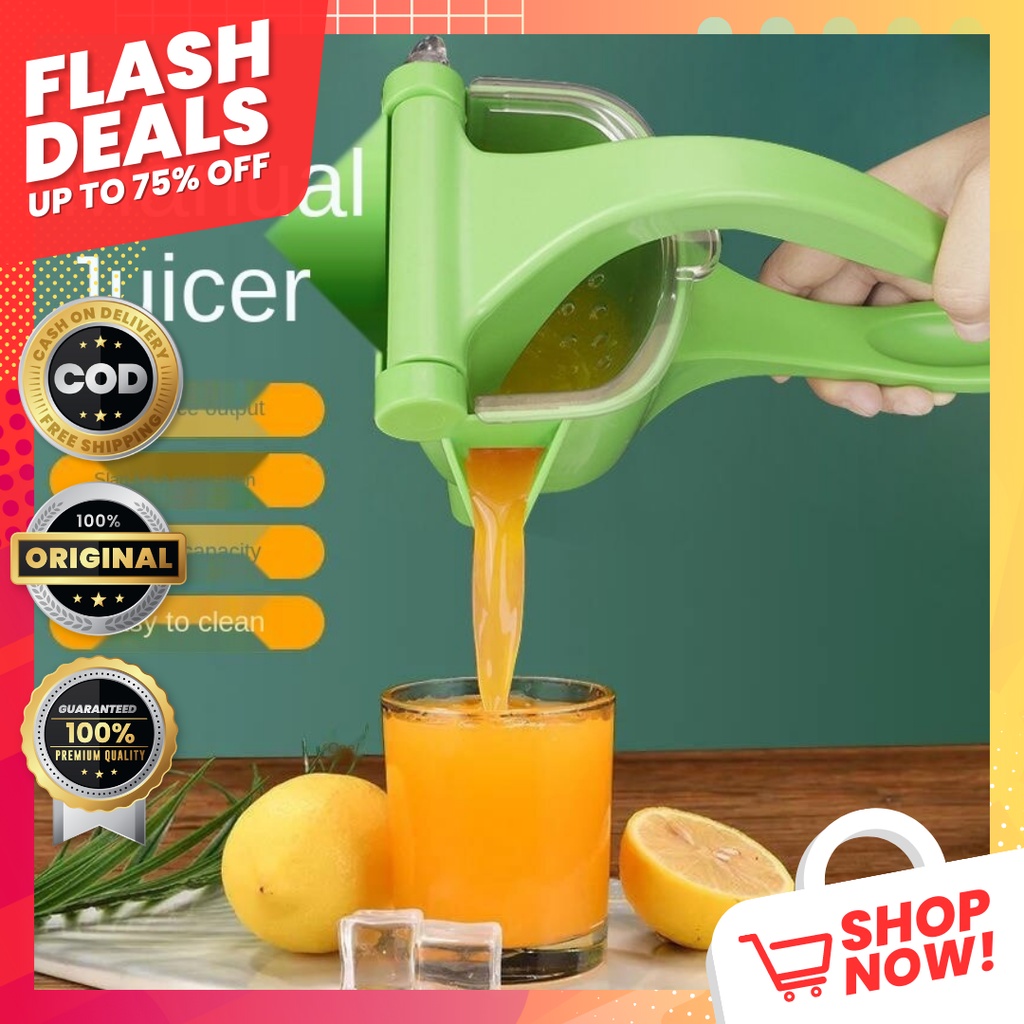 Handy Man Original Plastic Manual Juicer Lemon Fruit Juice Extractor