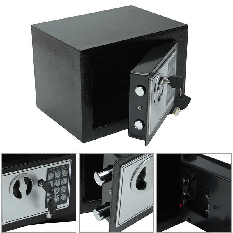 Portable Home Safe Box Locker with Digital Code Suitable For Office ...