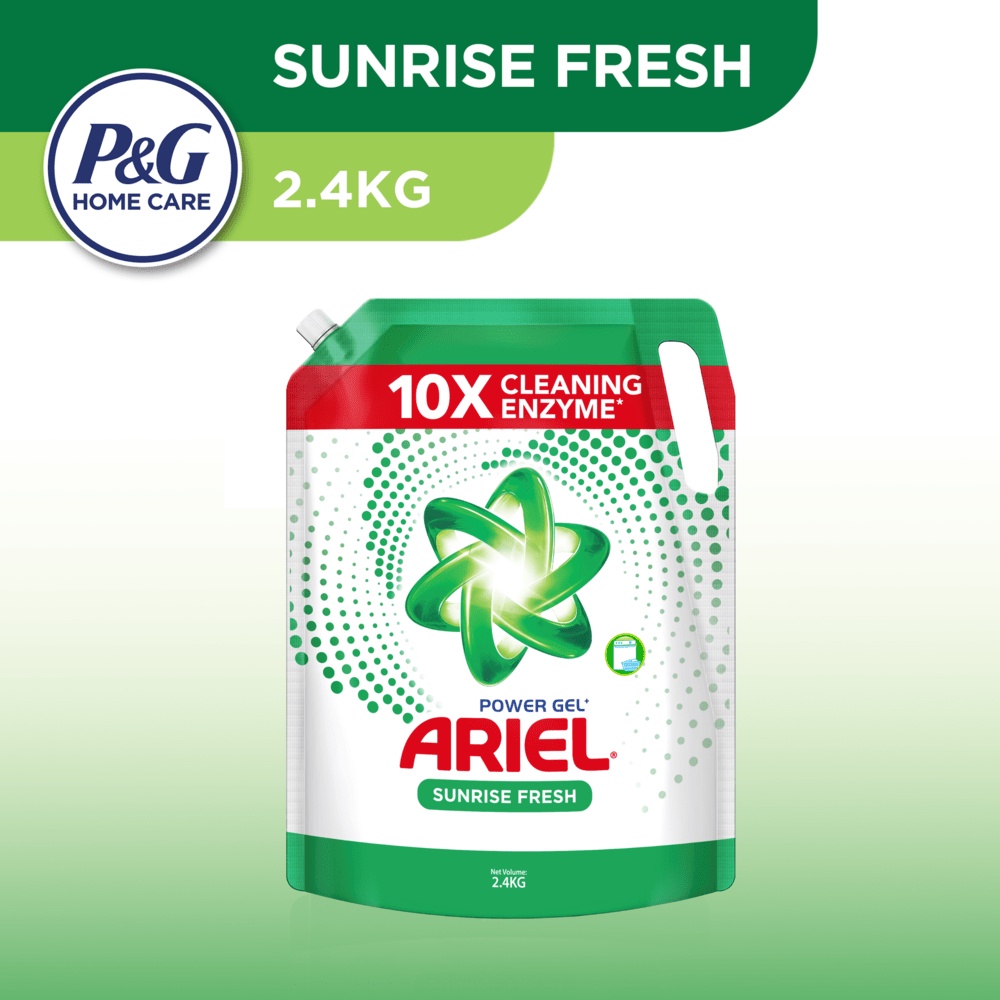 Ariel Liquid Detergent Sunrise Fresh Refill 2.4kg Shopee Philippines