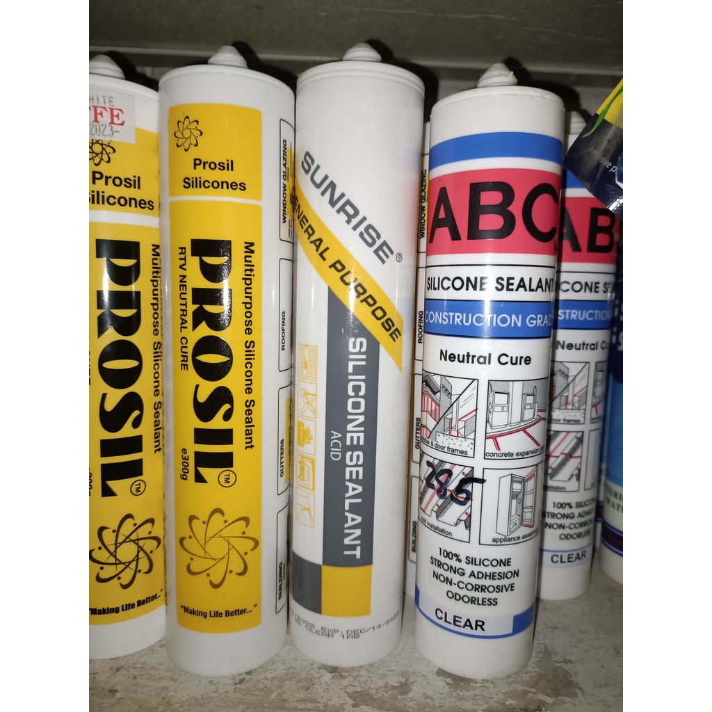 ABC SUNRISE Prosil Multi-Purpose Silicone Sealant 300g - clear (Per ...