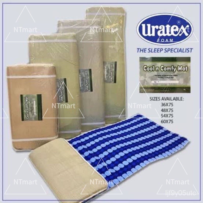 COOL N COMFY URATEX mat All size HIGH QUALITY PRODUCT BANIG WITH FOAM mattress Shopee Philippines