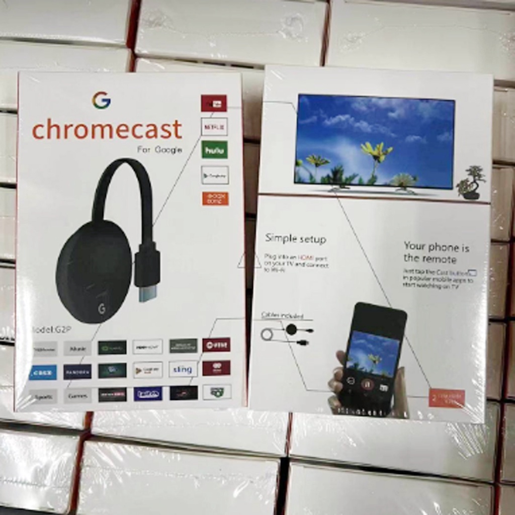 Chromecast G2P TV Streaming Wireless Miracast Airplay Google Chromecast ...