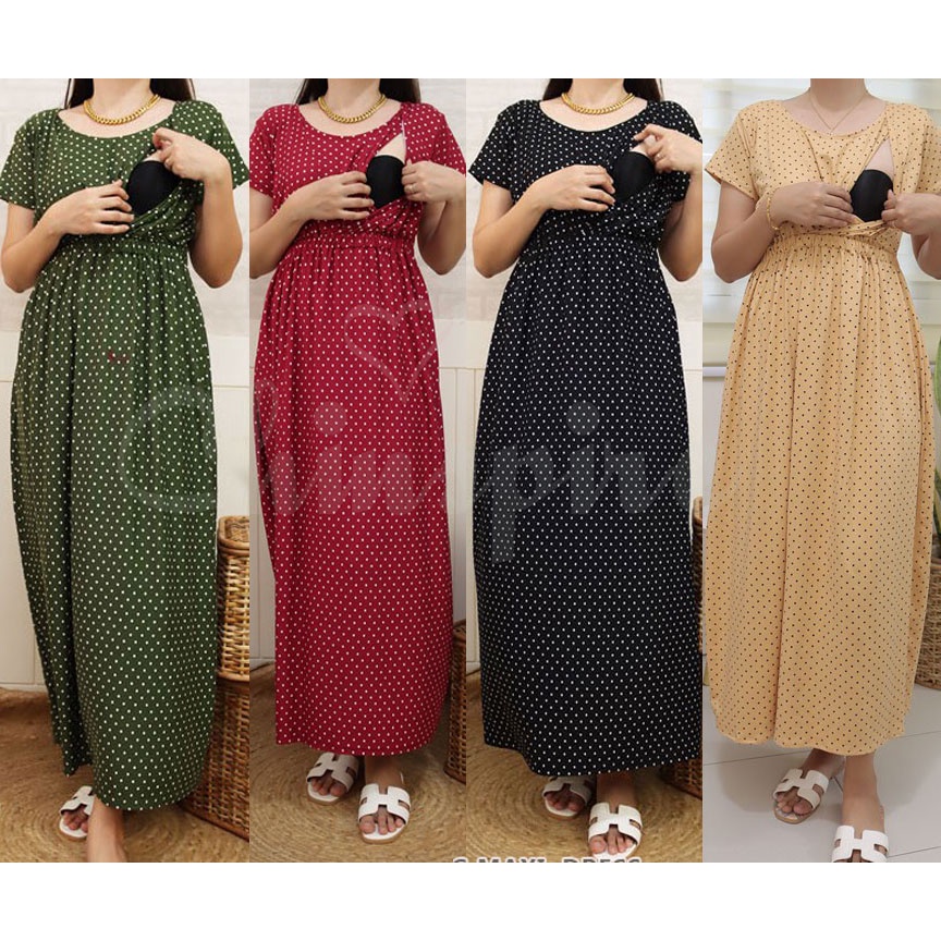 Breastfeeding orders maxi dress