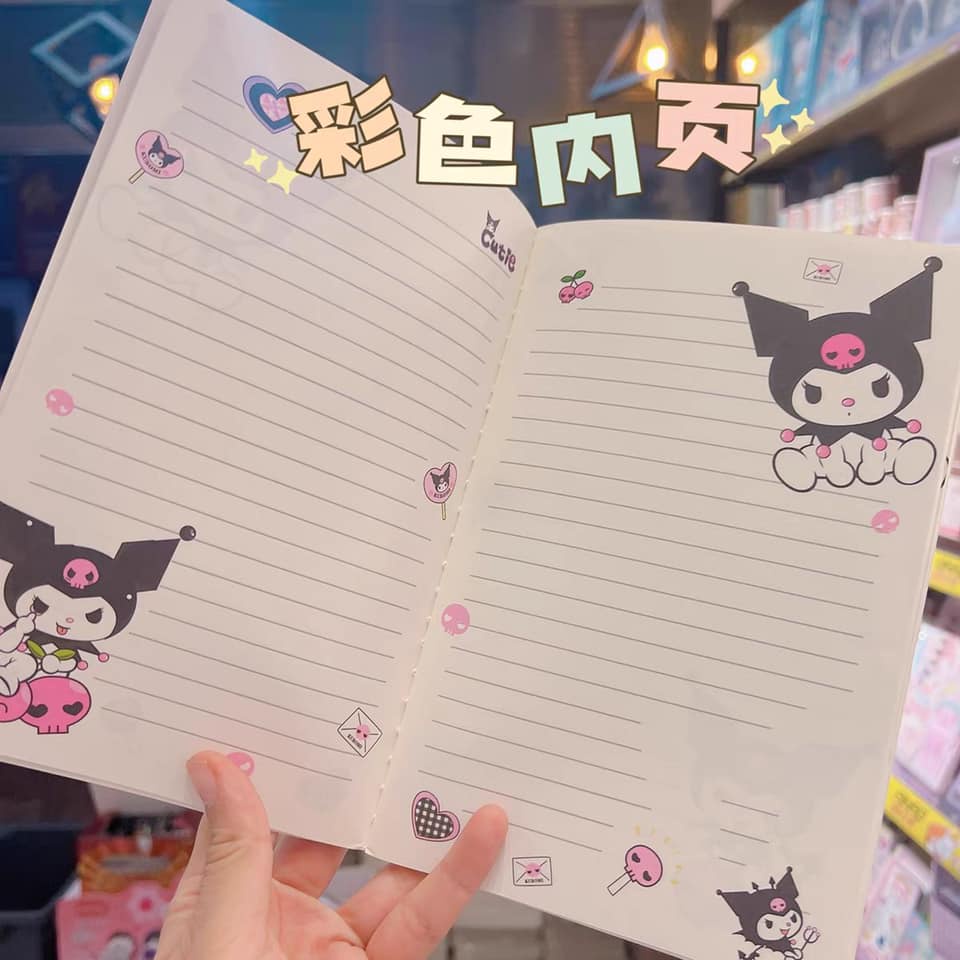 11215 note book manipis kuromi character random design and no choising ...