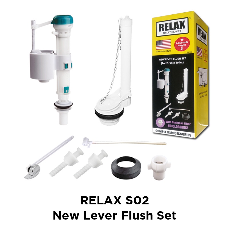 HEAVY DUTY Toilet Flush Set Toilet Parts Toilet Repair Fill Valve