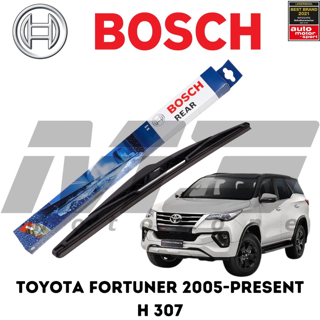 Bosch Rear Wiper Blade For Toyota Fortuner (H 307 12 Inches) Shopee