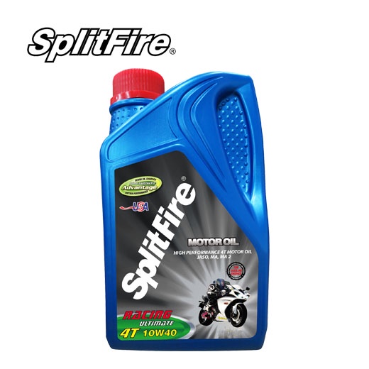 SplitFire 4t Semi Synthetic 10w-40 Motor Oil 800ml | Shopee Philippines