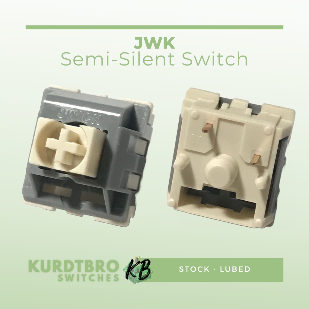 JWick / JWK SemiSilent Switch Linear 62g 10 pcs (Stock and hand