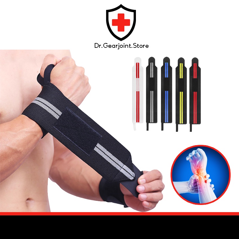 Fitness Wrist Support Weight Lifting Dumbbell Barbell Gym Strength