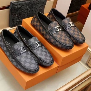 LOUIS VUITTON Flats Louis Vuitton Leather For Male 42 EU for Men