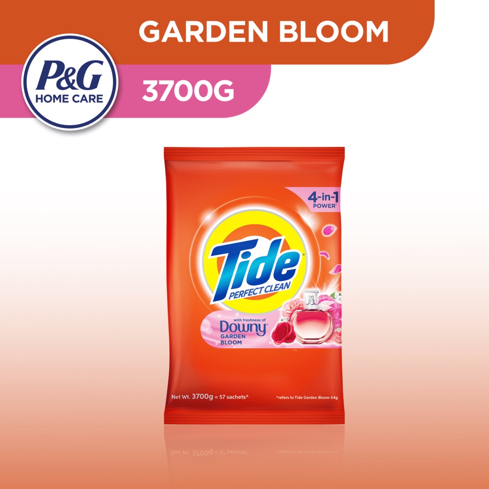 Tide Perfect Clean Garden Bloom with Downy Powder Detergent 3700g