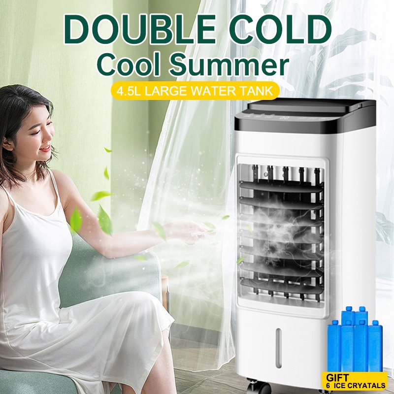 4.5L Air Cooler portable aircon with ice for living room made in japan Remote Control mini