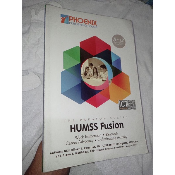 Humss Fusion: Work Immersion, Research Career Advocacy, Culminating ...