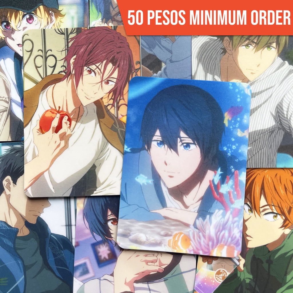 Free! Iwatobi Swim Club Anime Photocards (Laminated) | Shopee Philippines