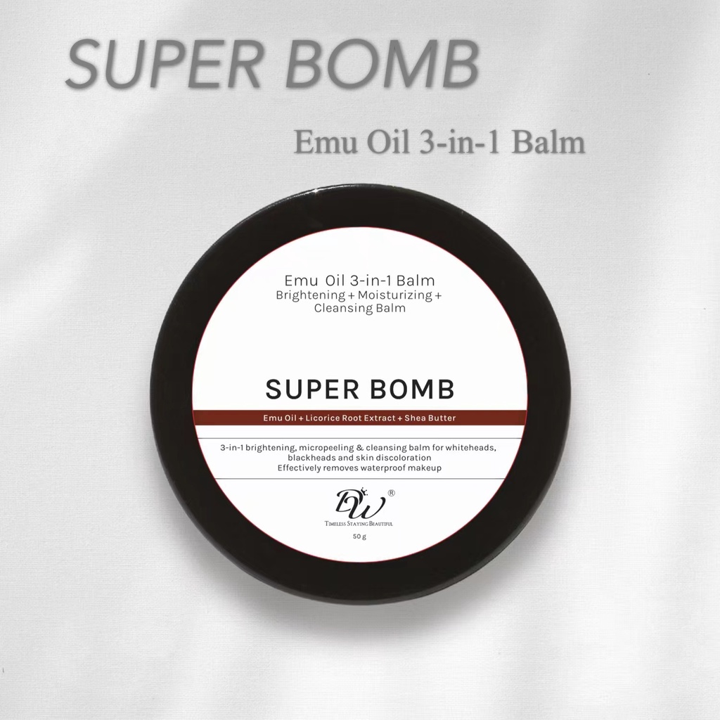 DW Emu Oil 3in1 makeup remover Balm Super Bomb 50g Shopee Philippines