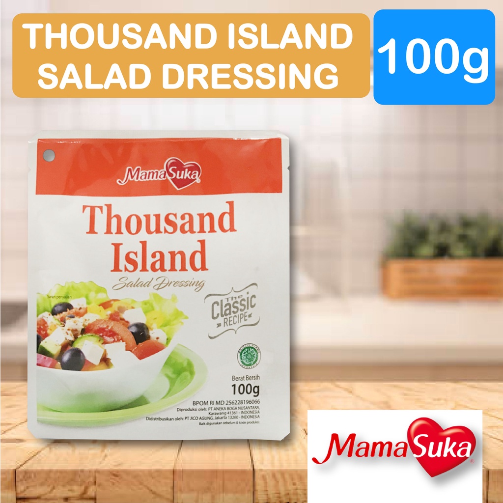 MamaSuka Thousand Island Salad Dressing 100g Shopee Philippines