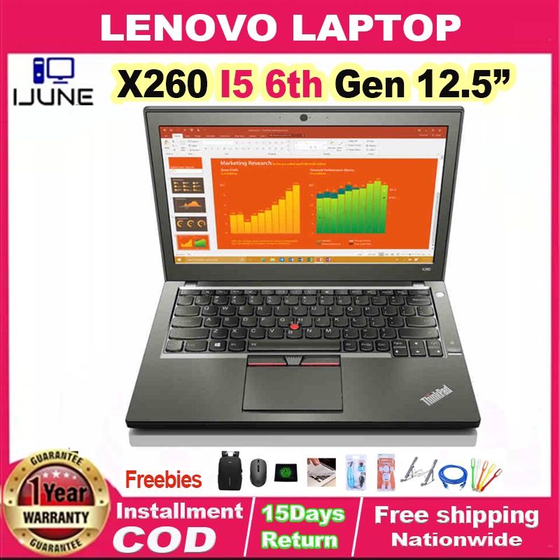 PROVISION LENOVO LAPTOP X260 Laptop intel i5 processor with 12.5 ...