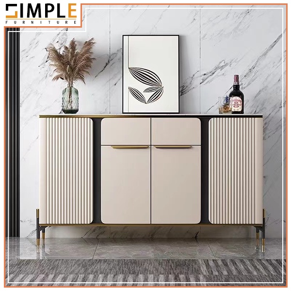 Simple slate locker kitchen cabinet cupboard sideboard shoe cabinet TV ...