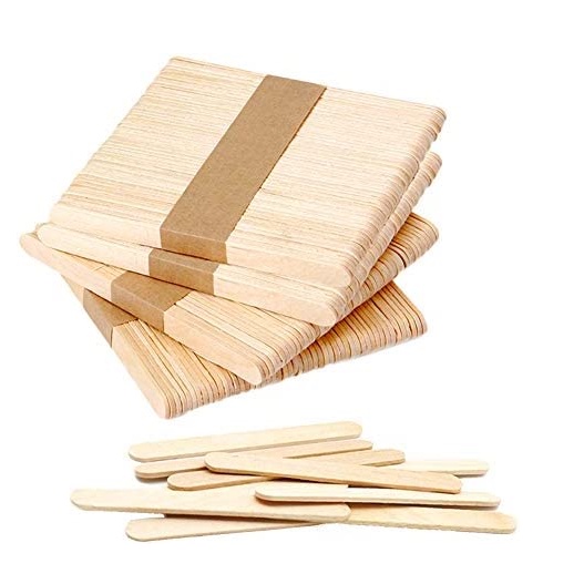 Wooden Popsicles Stick Ice Cream Sticks Arts Crafts Plain Or Assorted ...