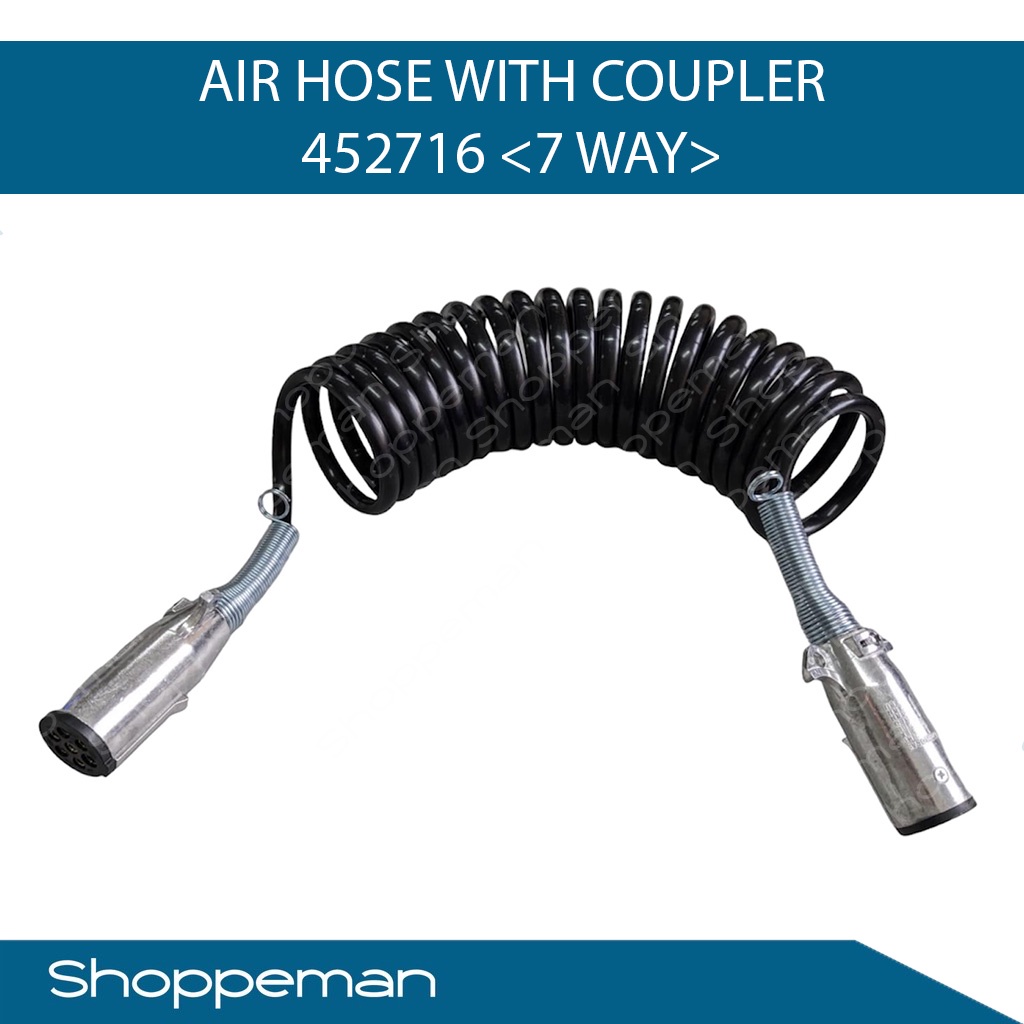 ALL TRUCK AIR HOSE (SPRING COIL) WITH COUPLER 452716 Shopee Philippines