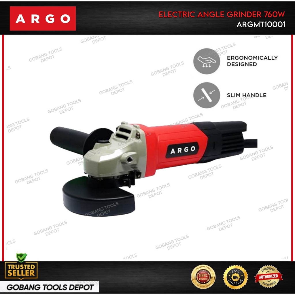 ARGO Angle Grinder 760W ARGMT10001 Shopee Philippines