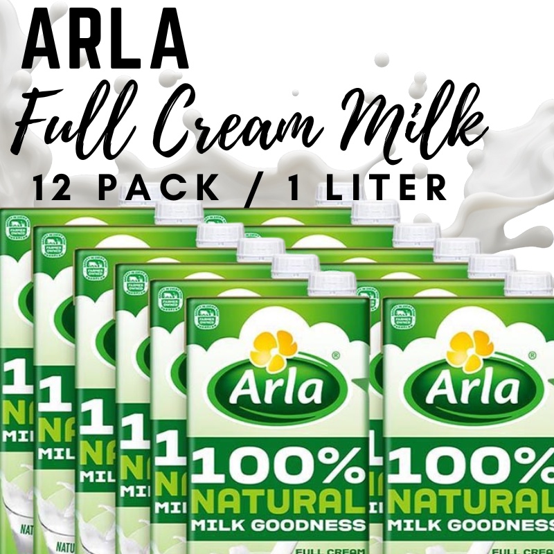 Arla Full Cream Milk 1L 12Pack Shopee Philippines