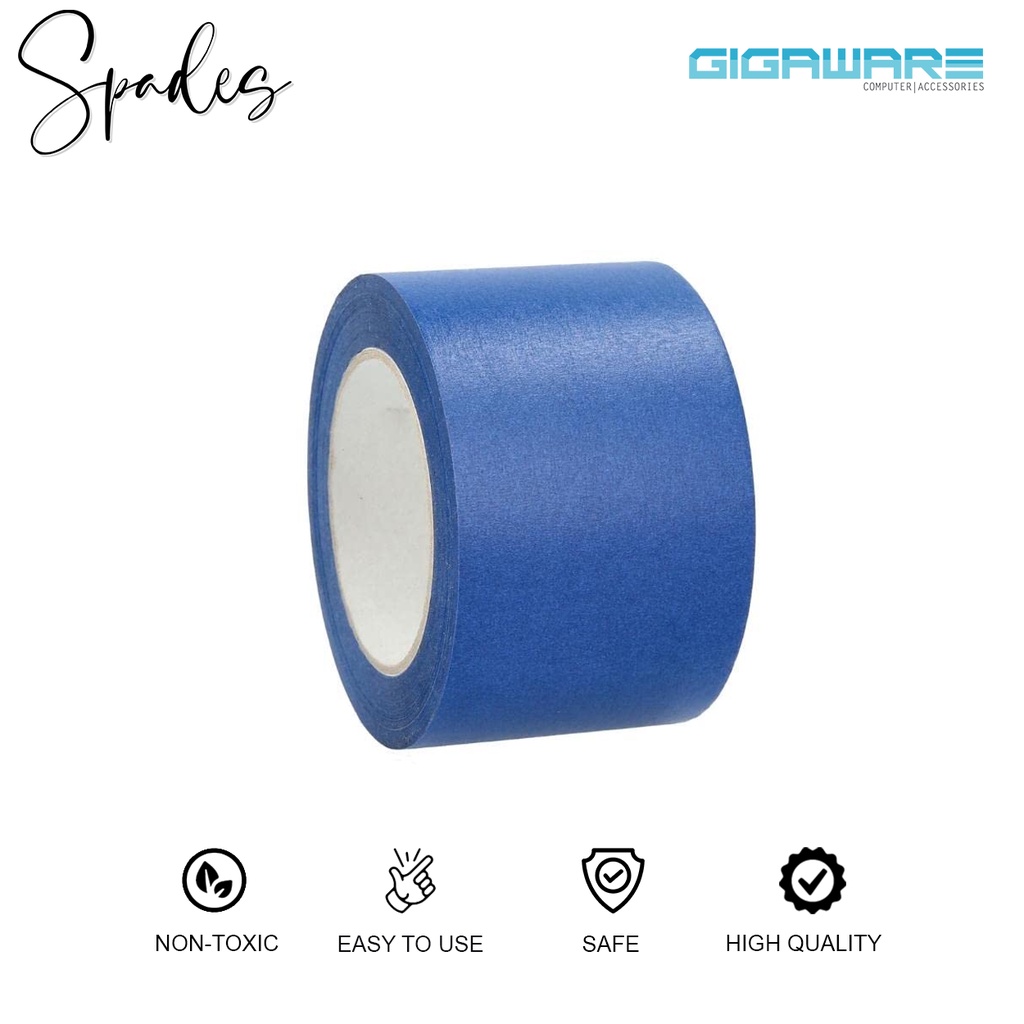 Gigaware Blue Painters Tape 50m Masking Tape for MultiSurface for