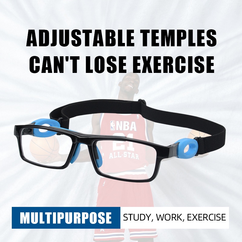 Basketball Glasses with Grade Sports Goggles Prescription for Men Eyeglass for Basketball
