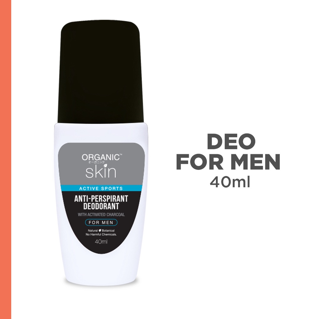 Organic Skin Japan AntiPerspirant Deodorant For Men 40ml Underarm
