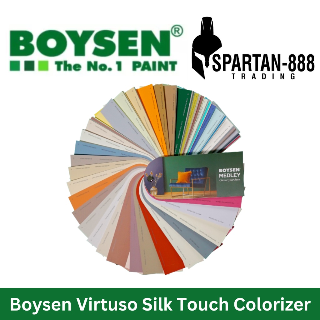 Boysen Medley Colorizer color chart Shopee Philippines