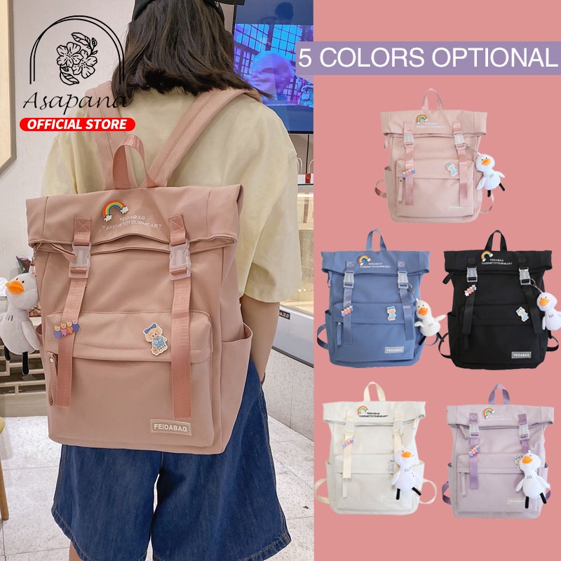 Fashion Youth Backpack Women's Korean Backpack Large Capacity School