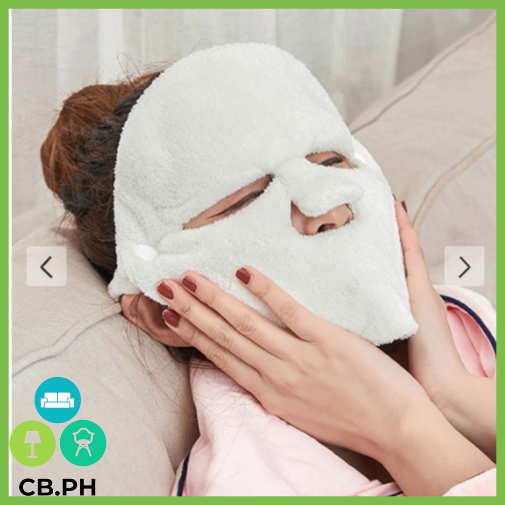 CB.PH Facial Towel Mask White Moisturizing And Hydrating Beauty Salon