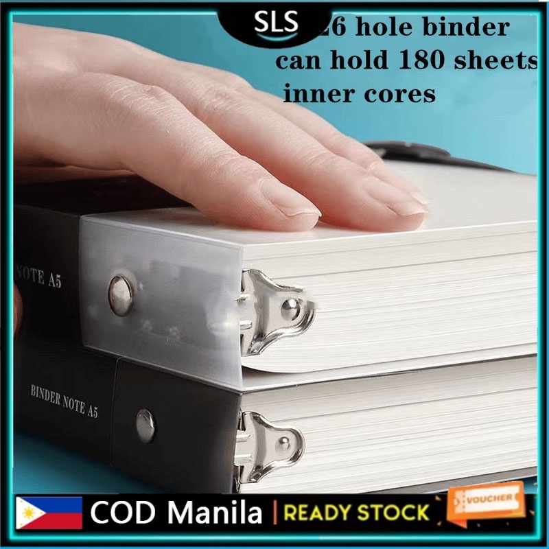 Thick loose-leaf reloadable notebook replaceable loose-leaf core with ...