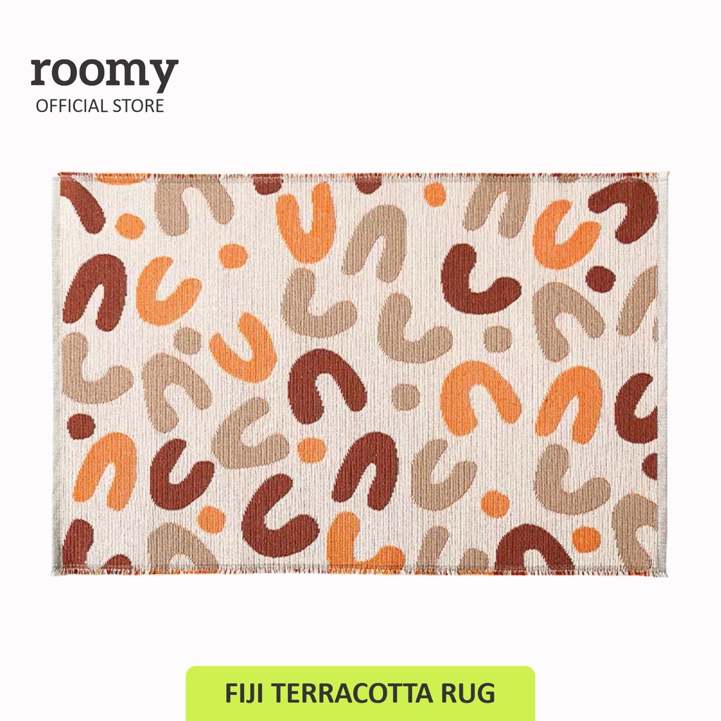 Fiji Terracotta Rug 45x70cm | Shopee Philippines