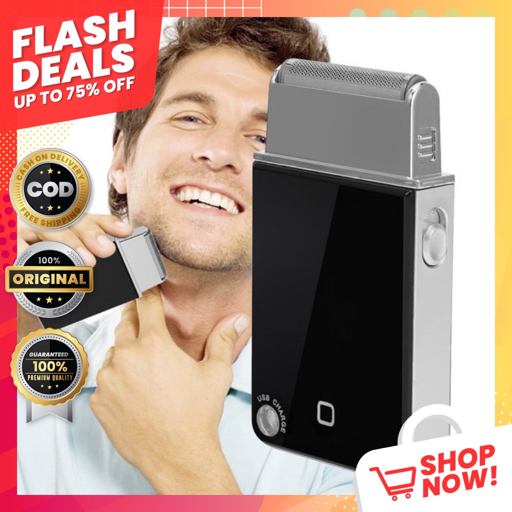 Handy Man Original Shengfa Rscw2055 Rechargeable Shaver Electric Shaver For Men Shopee