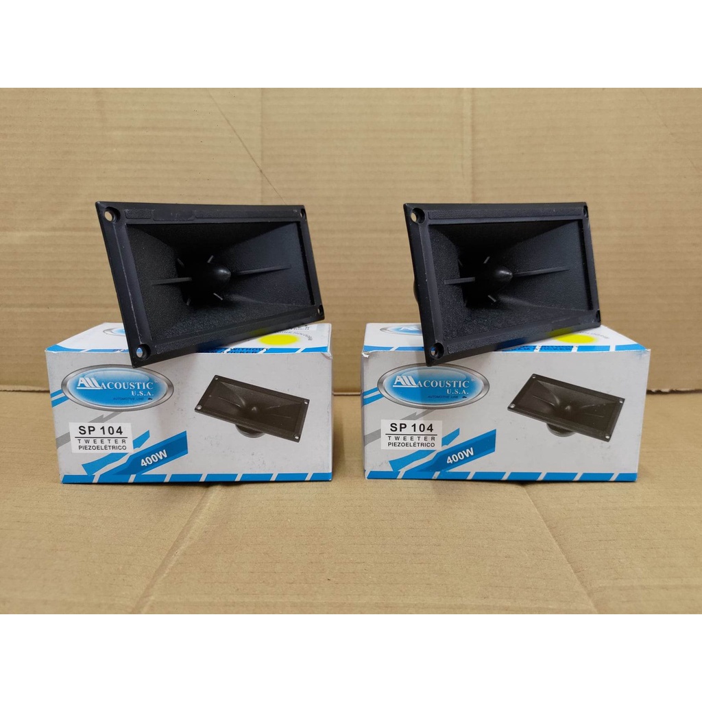 2 pcs Rectangle Piezo SP104 Tweeter Acoustic | Shopee Philippines