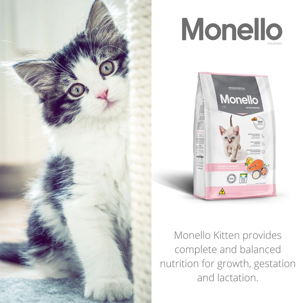 Monello Cat Food 1kg (**Original Packaging**) Shopee Philippines