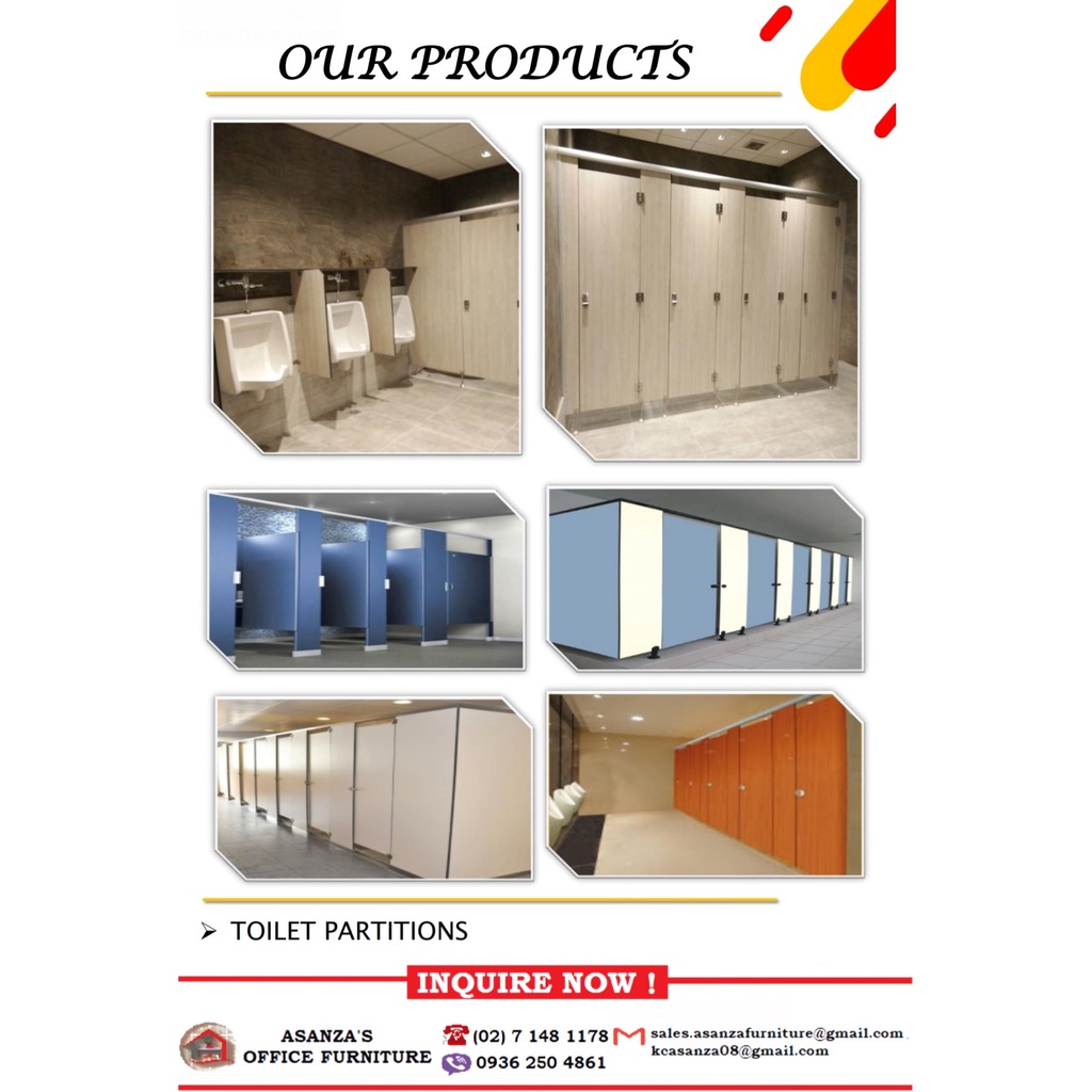 Toilet Cubicle/Partitions/Walls/Divider Factory Price Shopee