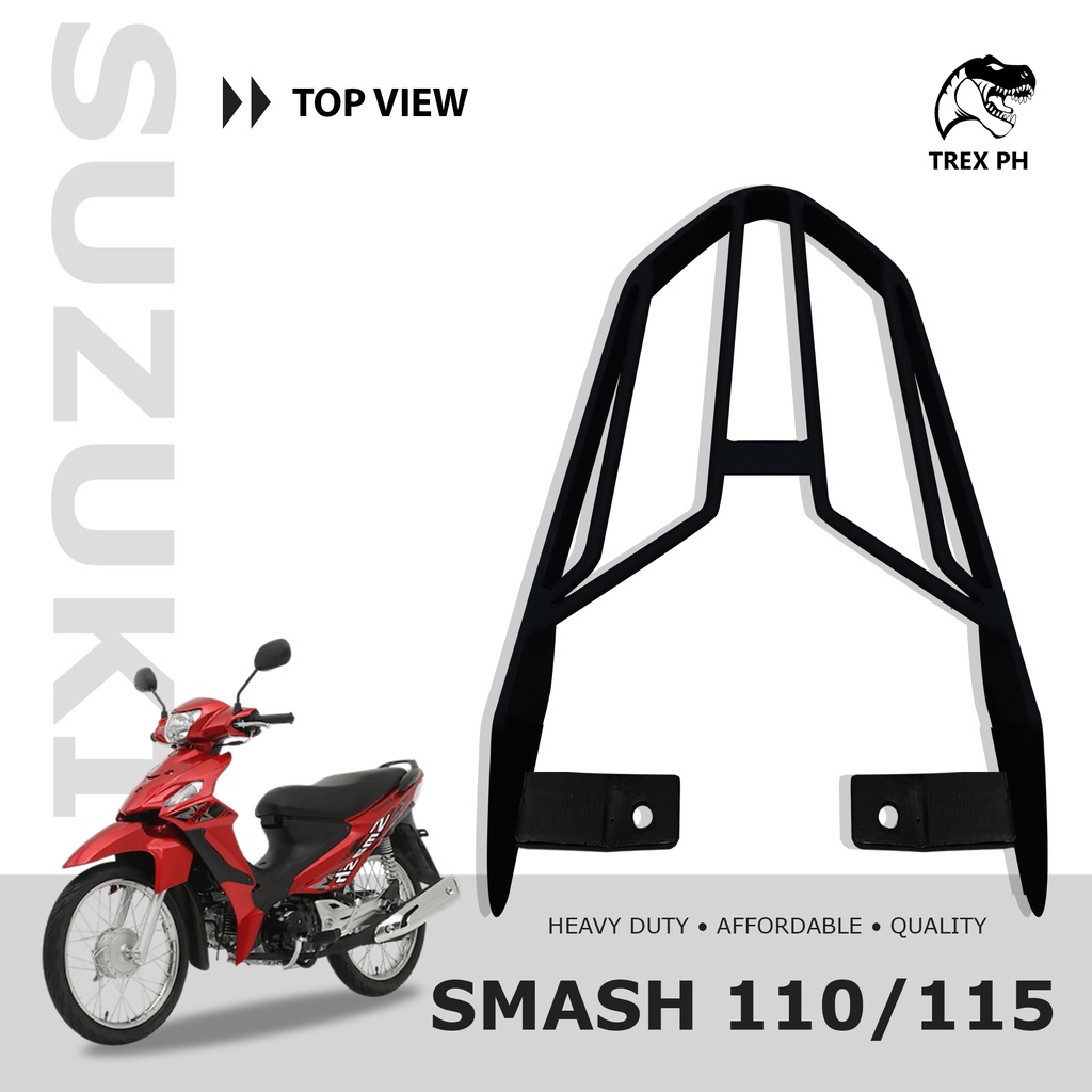 Suzuki Smash 110 115 TREX Rack Top Box Heavy Duty Affordable Motorcycle ...