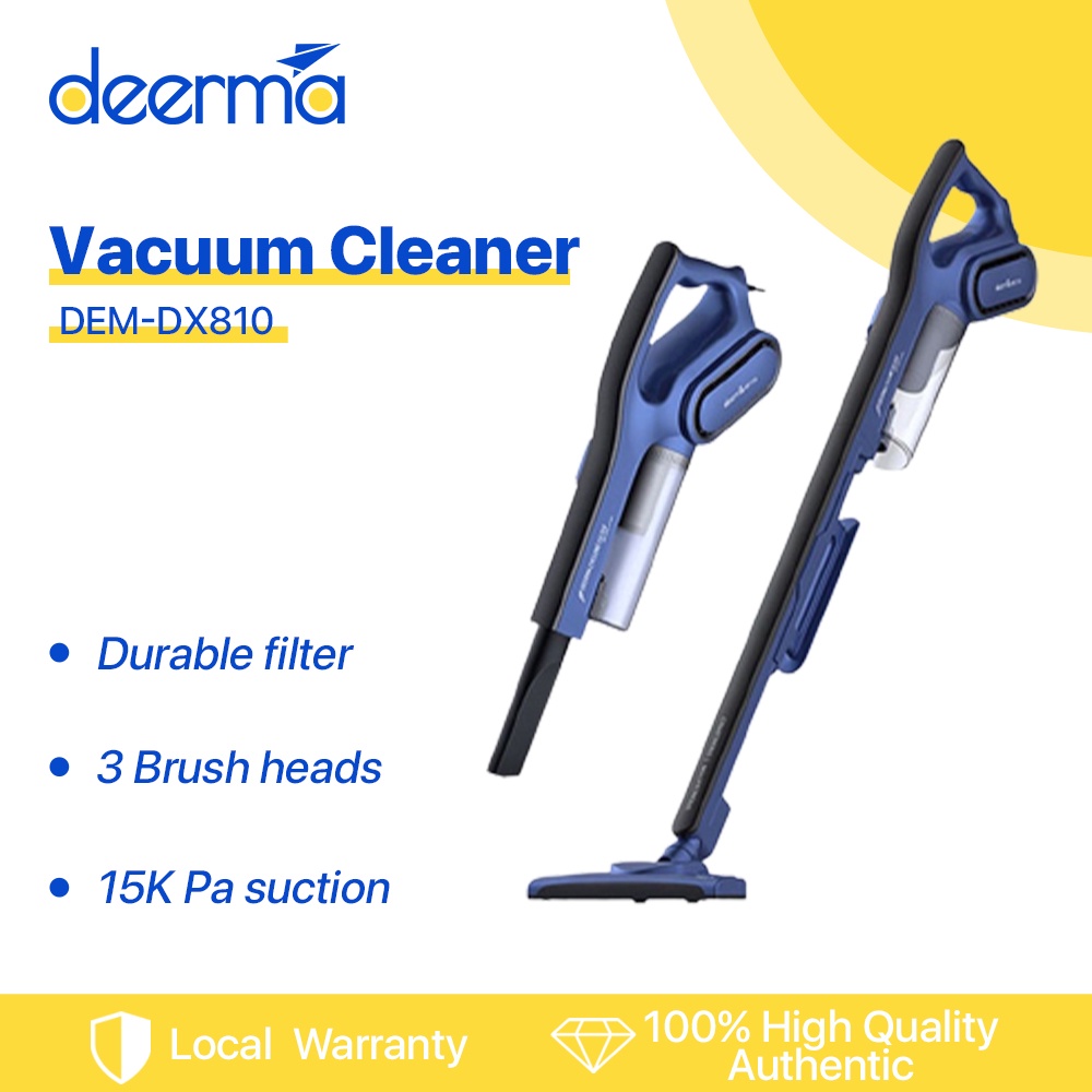Deerma DX810 Handheld Vacuum Cleaner with HEPA Filter 16000 Pa Strong