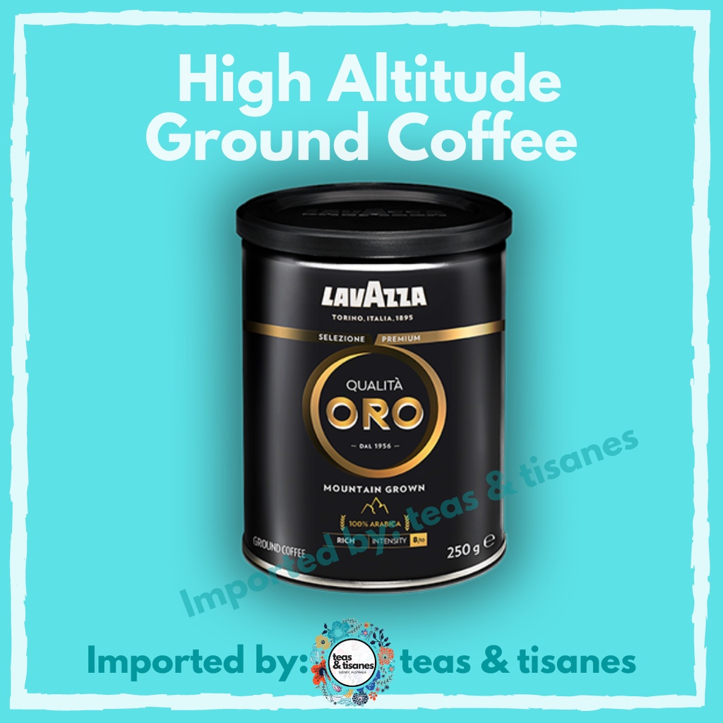 LAVAZZA Qualita OroMountain Grown GROUND COFFEE for Moka, French