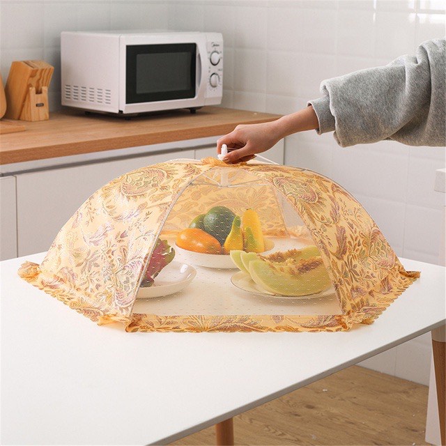 Kitchen Table Food Cover Foldable Collapsible Pop Up Net Cover/Fly