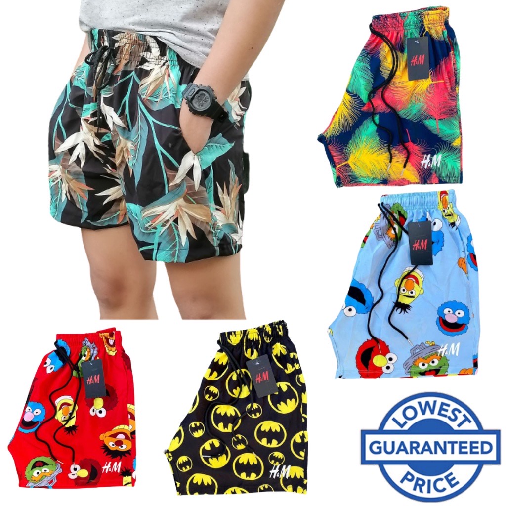 Shorts Taslan Printed Boardshorts Summer Board Casual Taslan Short