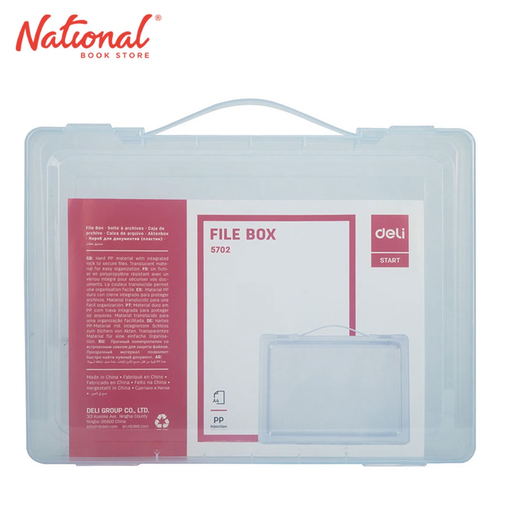 Deli File Case 5702 B4, Blue School & Office Supplies Filing